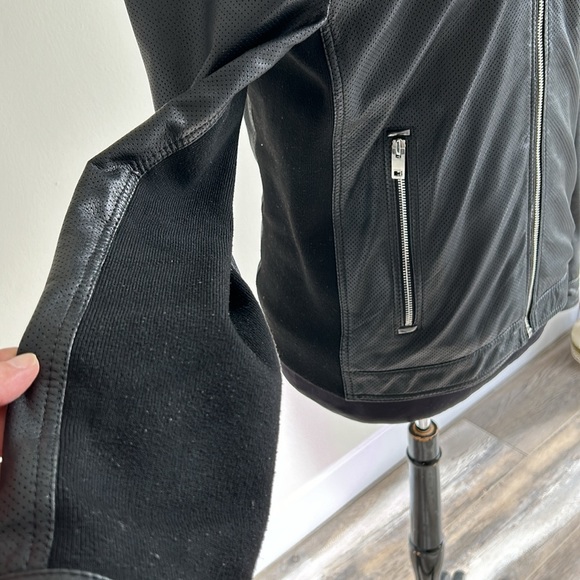 Men diesel leather jacket - Picture 3 of 15